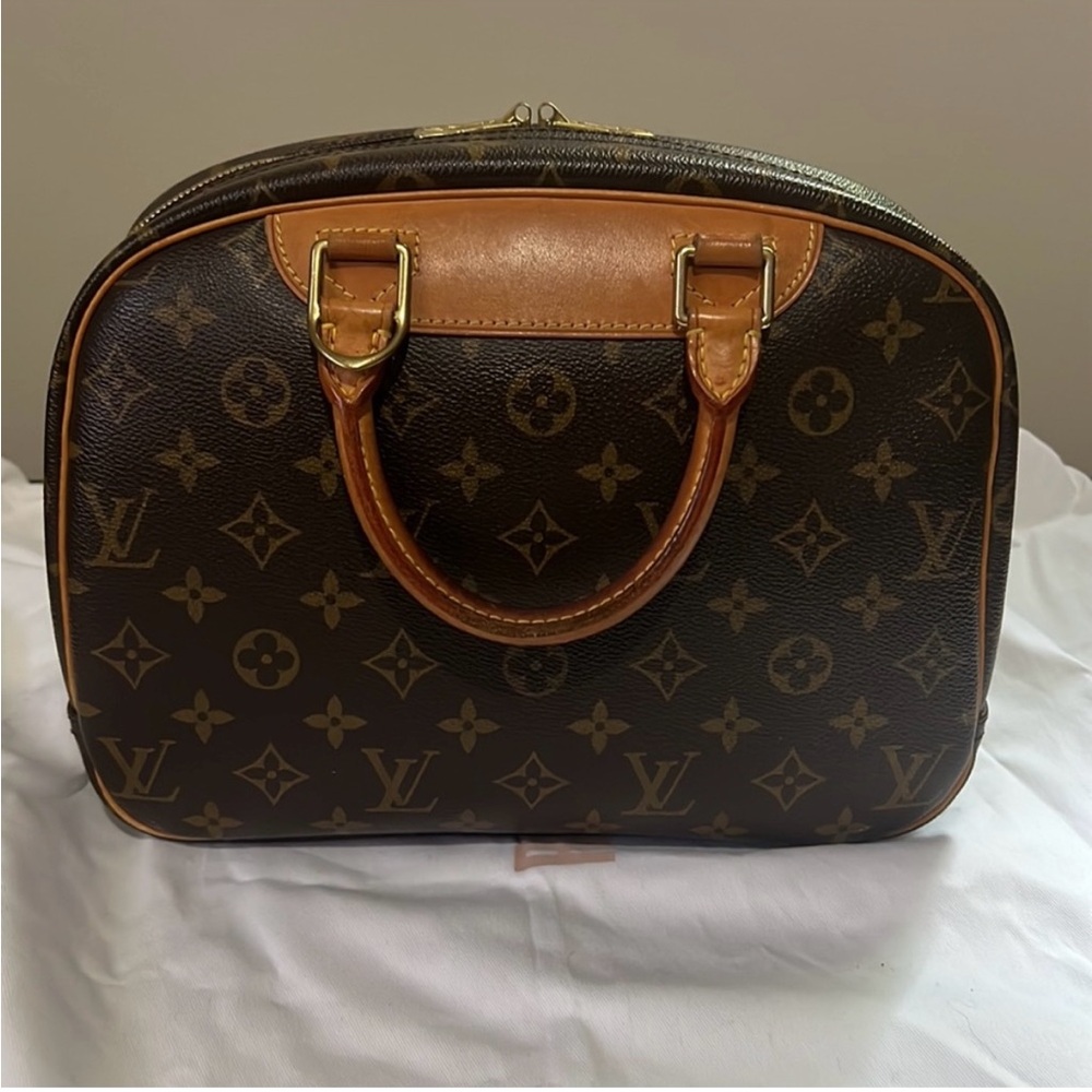 Louis Vuitton Brown and Tan Satchel - Picture 12 of 14